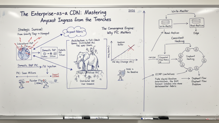 The Enterprise-as-a-CDN: Mastering Anycast Ingress from the Trenches