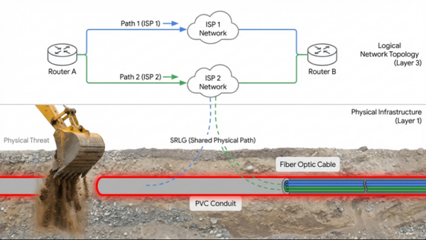 The Backhoe Checkmate: Why Dual Homing is a Scheduled Outage
